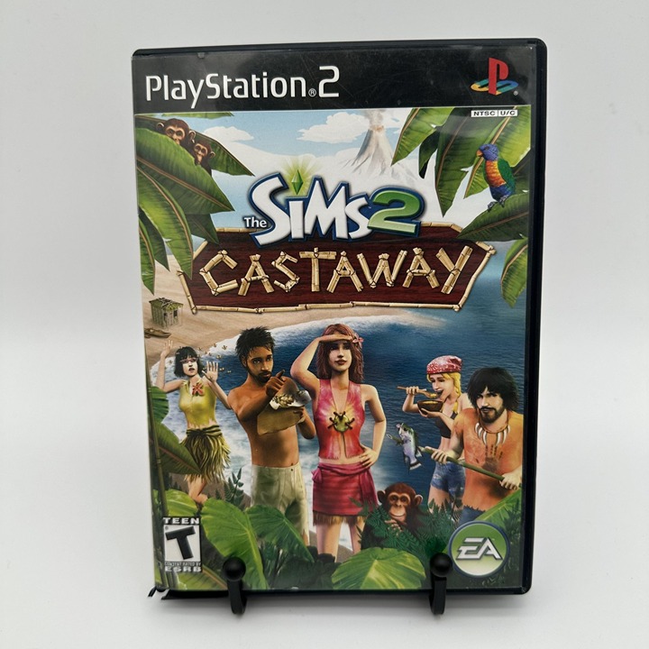 The Sims Castaway For PlayStation Complete Case With