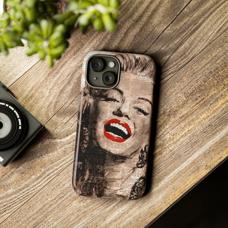 Personalized Phone Cover - Marilyn Monroe Case - Mobile Phone Case