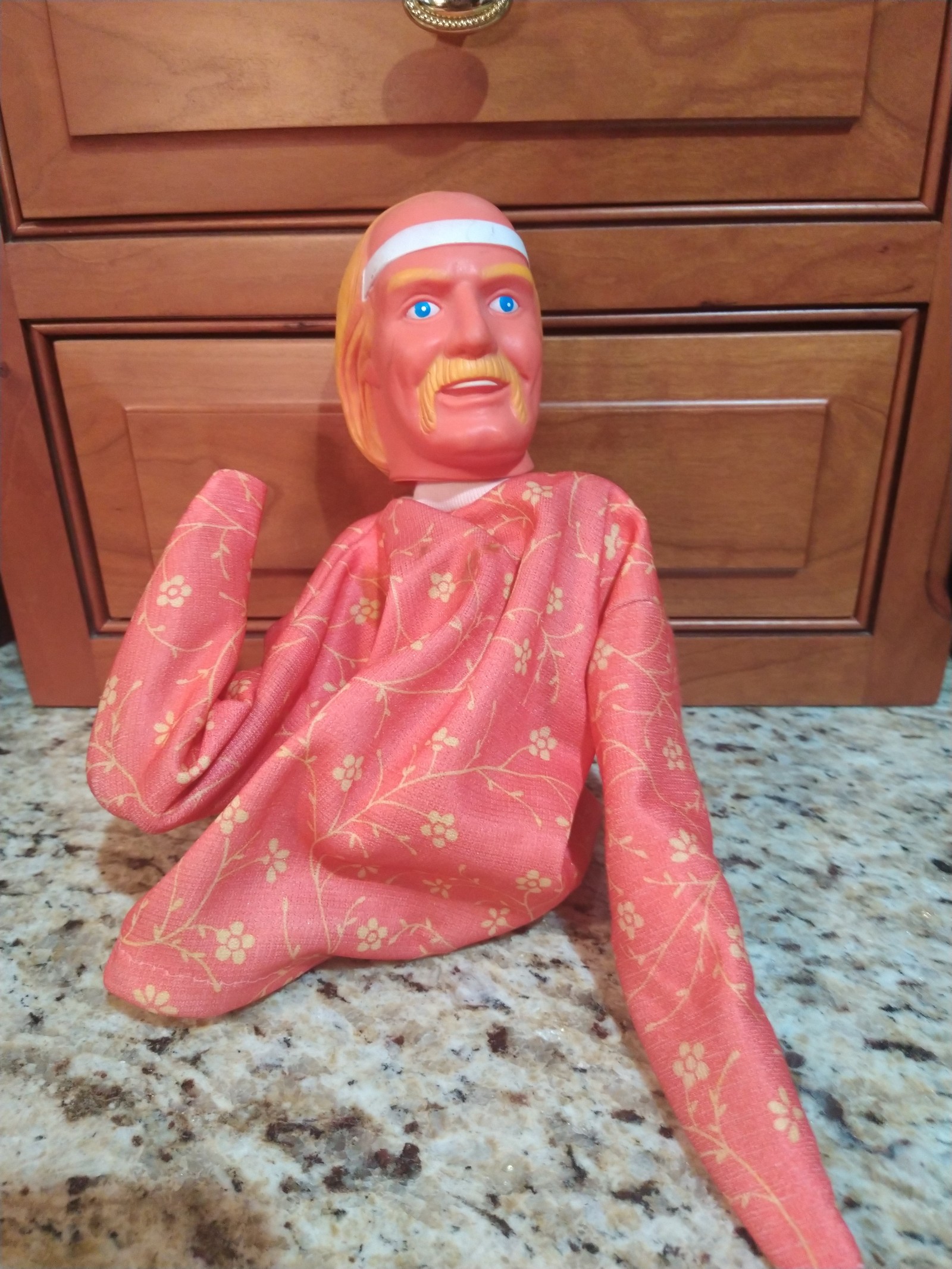 Hulk Hogan Puppet (Broken Arm)