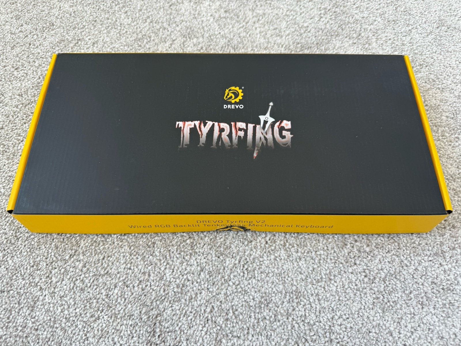 Drevo Tyrfing V2 RGB Mechanical Keyboard.
