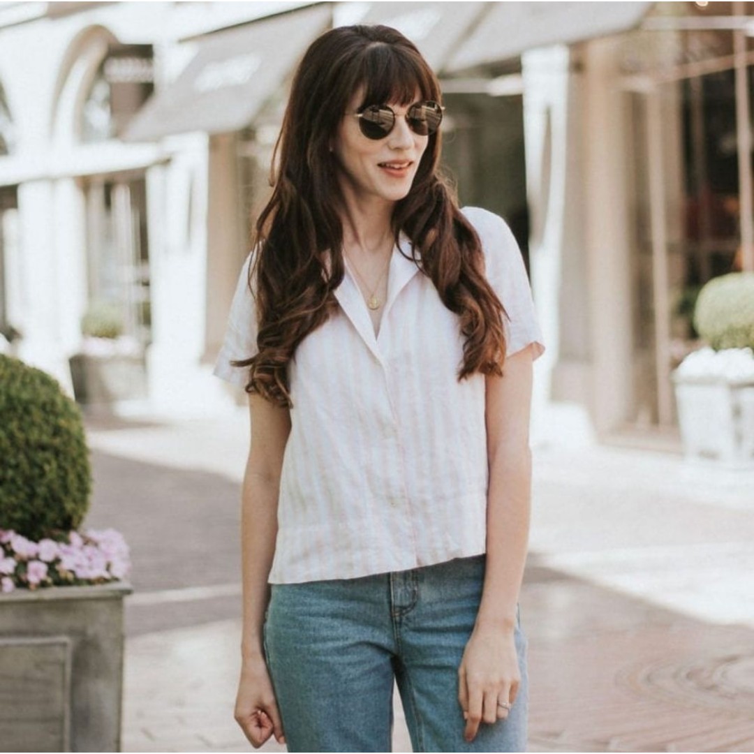 EVERLANE Linen Blouse