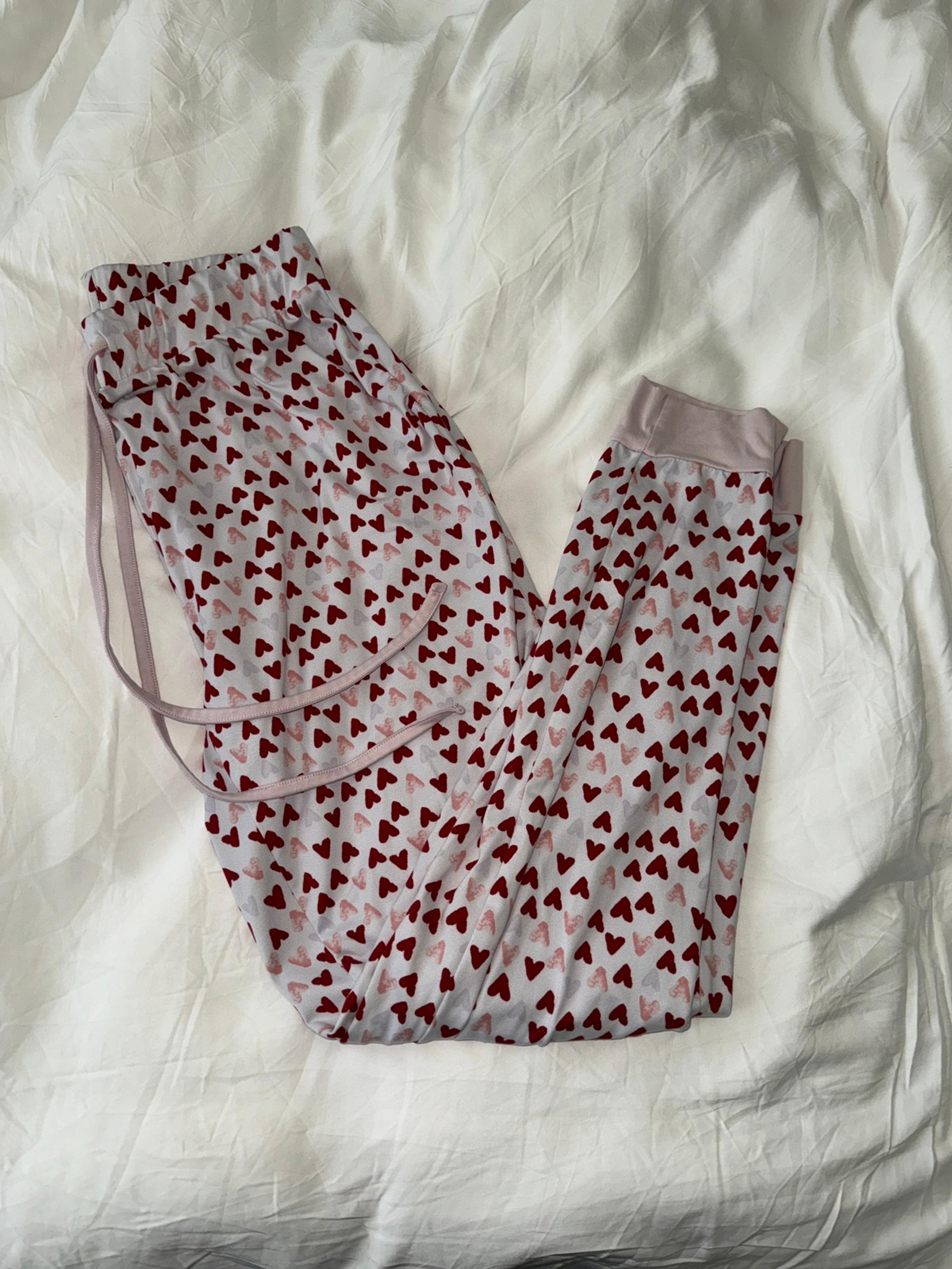 rae dunn womens S heart joggers