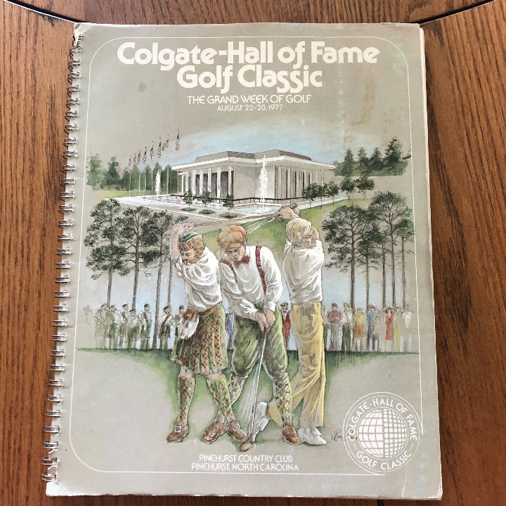 Vintage 1977 Hall of Fame Golf Week