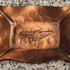 Fred Harvey, Copper Thunderbird Ashtray