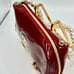 Chanel Red Cosmetic Bag