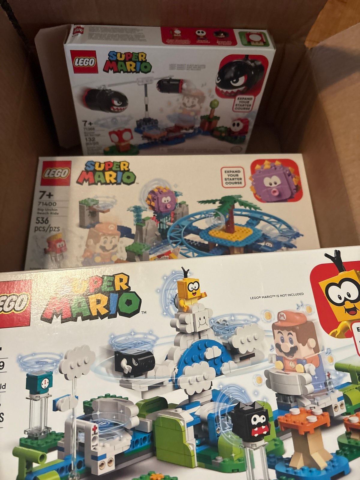 LEGO Mario Sets RESERVED FOR BELWERT