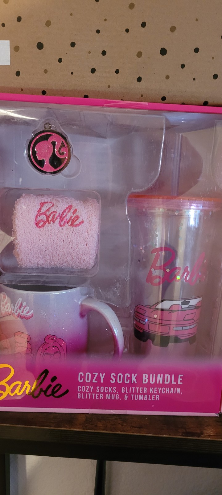 Barbie tumbler set