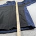 The North Face Men's Soft Shell Jacket Blue Black Water Resistance XL