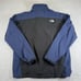 The North Face Men's Soft Shell Jacket Blue Black Water Resistance XL