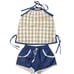 Well Dressed Wolf 100% Cotton Plaid Tunic Set 4T