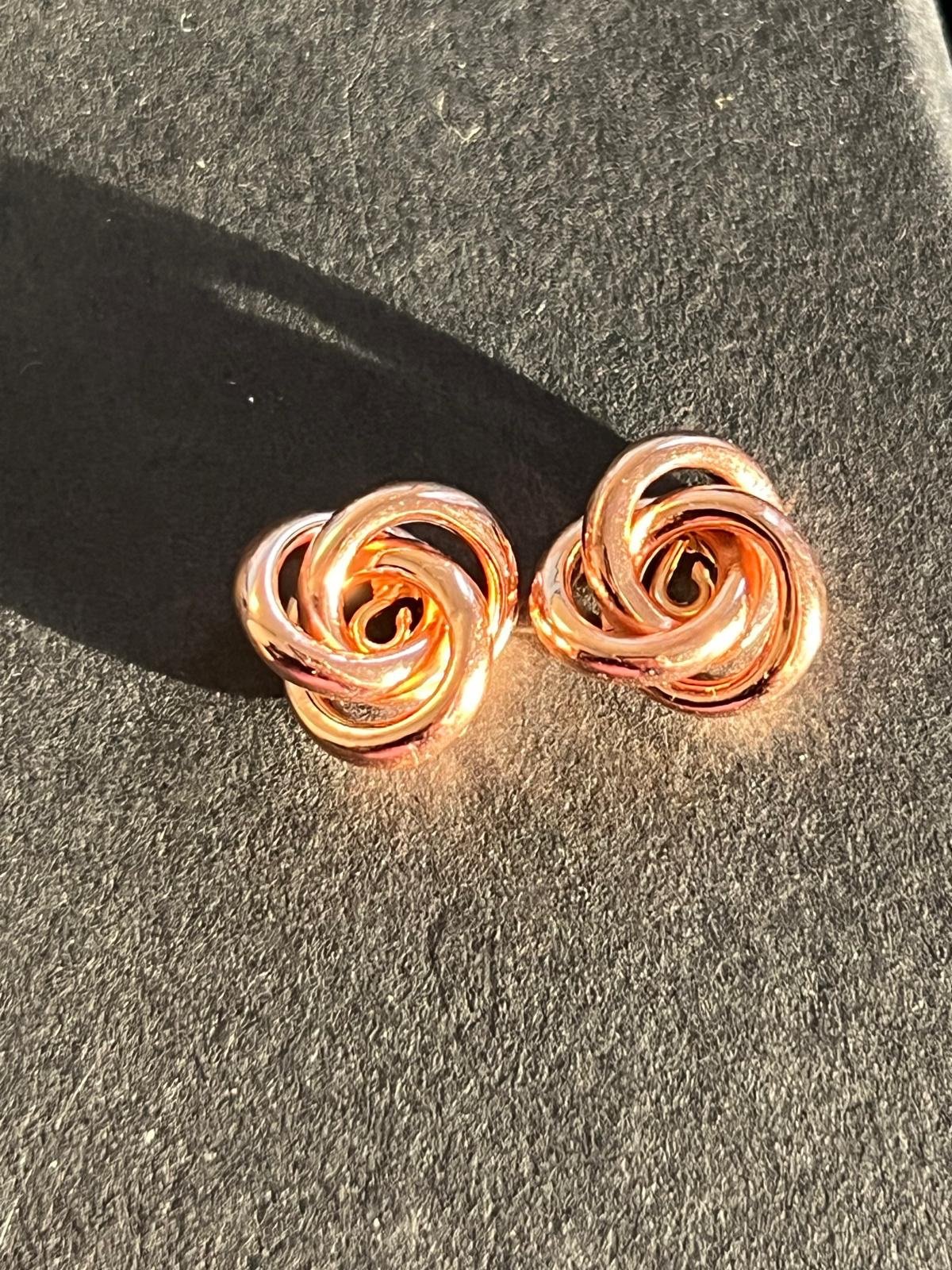 14k Rose gold Earring Jackets