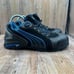 Puma Mens Safety Rio Industrial Steel Toes Work Shoes Sneakers Black Blue Size 8