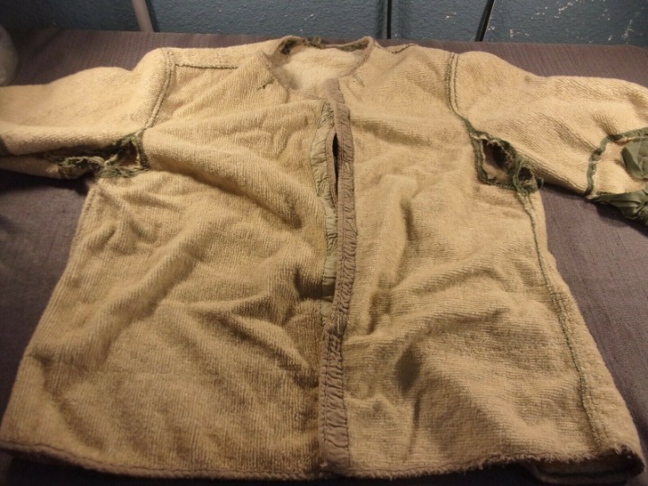 ORIGINAL USGI M1951 M51Fishtail Parka Extreme Cold Weather Liner SMALL 44x26.5