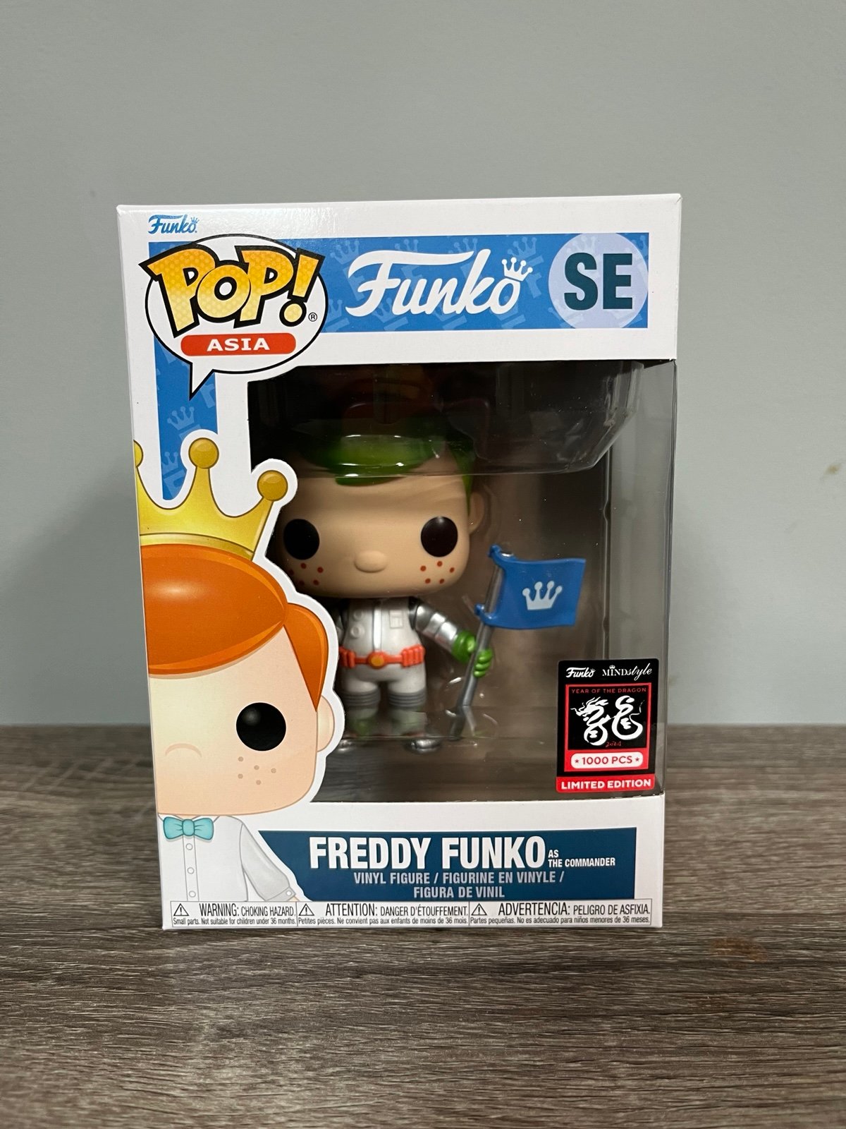 *Unreleased* Rare Freddy Funko as the Commander Pop Asia Mindstyle exclusive