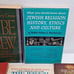 5 Books About The Jews Jewish Religion- New Jews, Jewish Family Book, To Be A Je