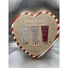 Charlie Tate London Valentine Luxury Hand Cream Set Of 3 30ml In Heart Box New