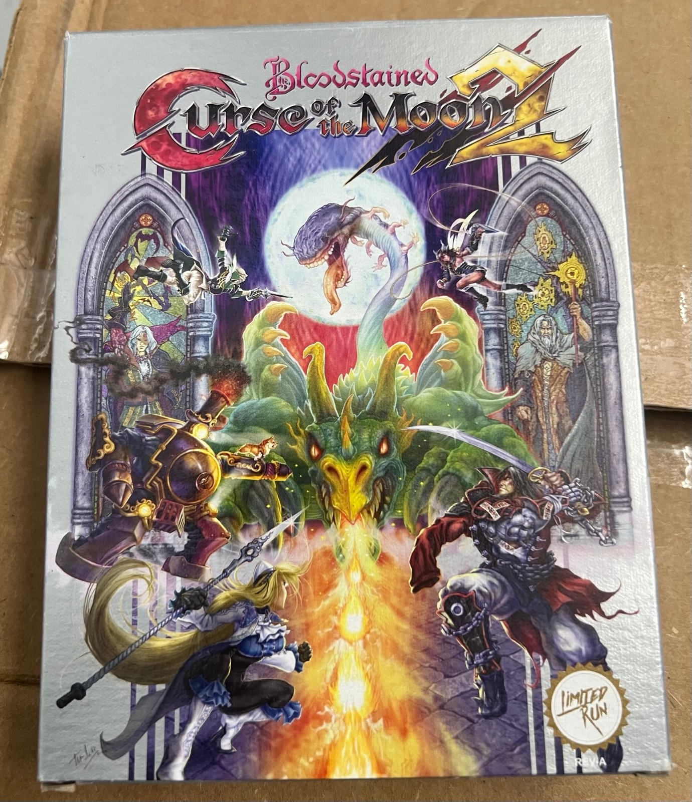Limited Run Bloodstained Curse Of The Moon 2 Classic Edition For Playstation 4