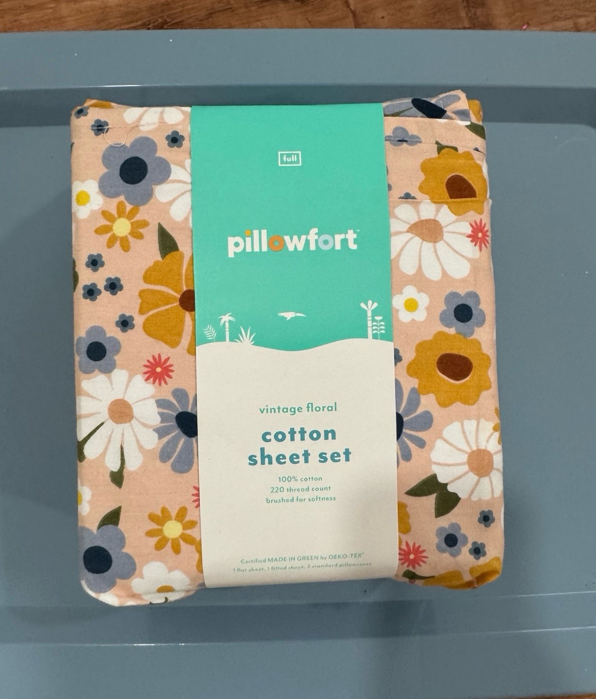 Pillowfort vintage floral sheet set