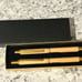 Staedtler Ball Point Pen & Pencil Set In Original Case USA Vintage NOS Wood