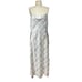 Vince Hazy Plaid Cowl Neck Slip Dress in Powder Blue Gray Size 8