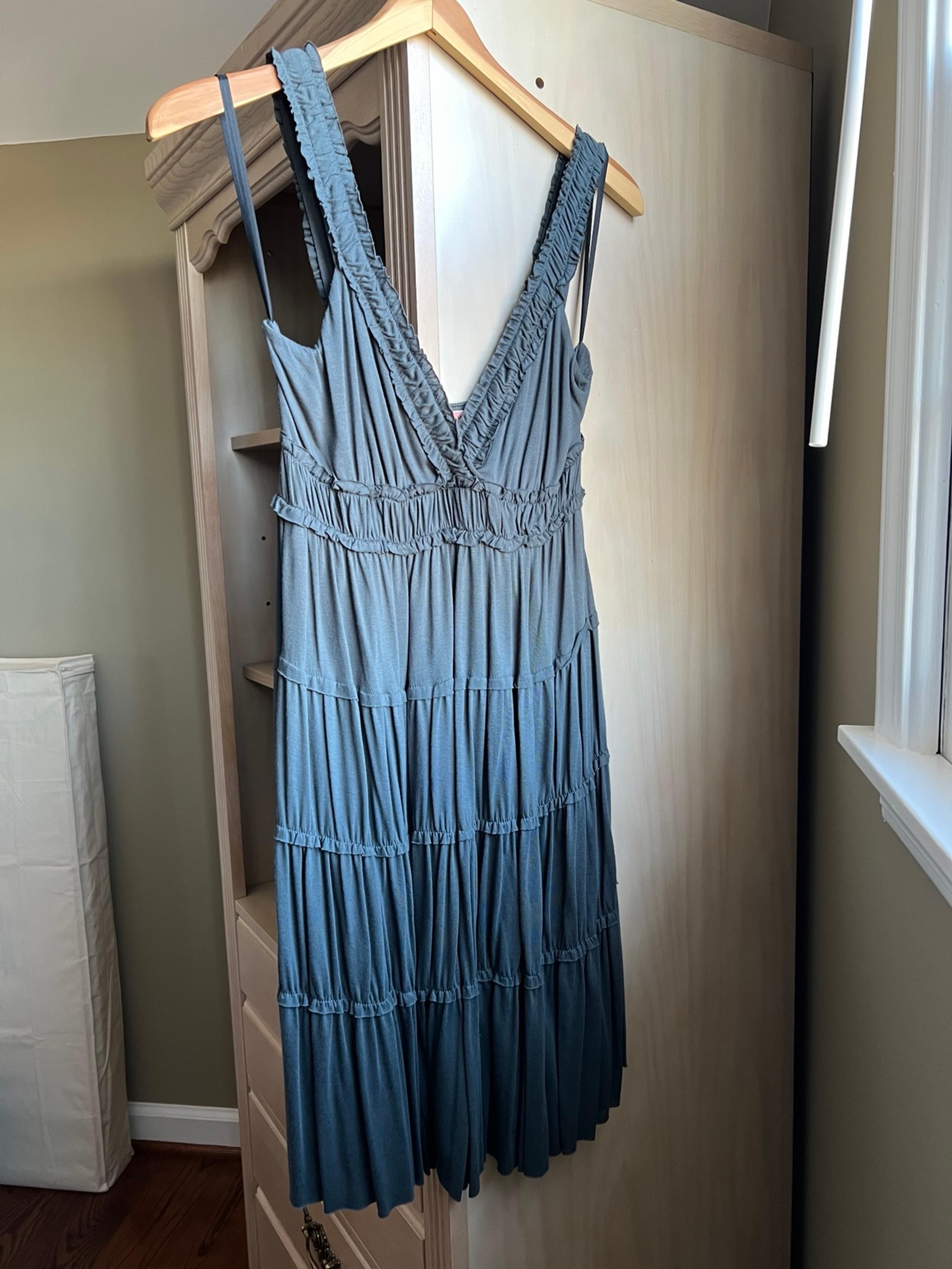 NWOT Velvet Modal Tiered Dress Size S