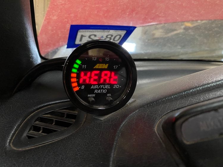 Aem a/f gauge