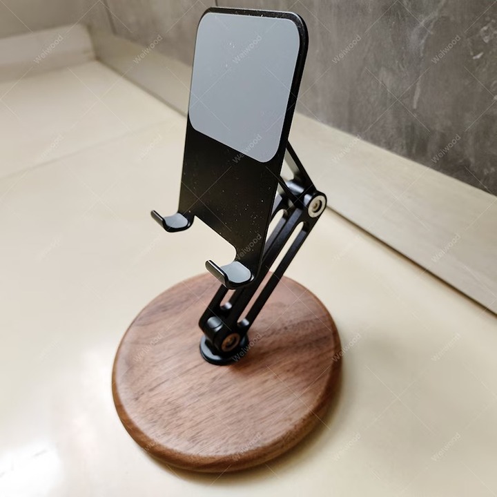 Adjustable Multi-Angle Cell Phone Stand, Tablet Holder, Non-Slip Dock Holder