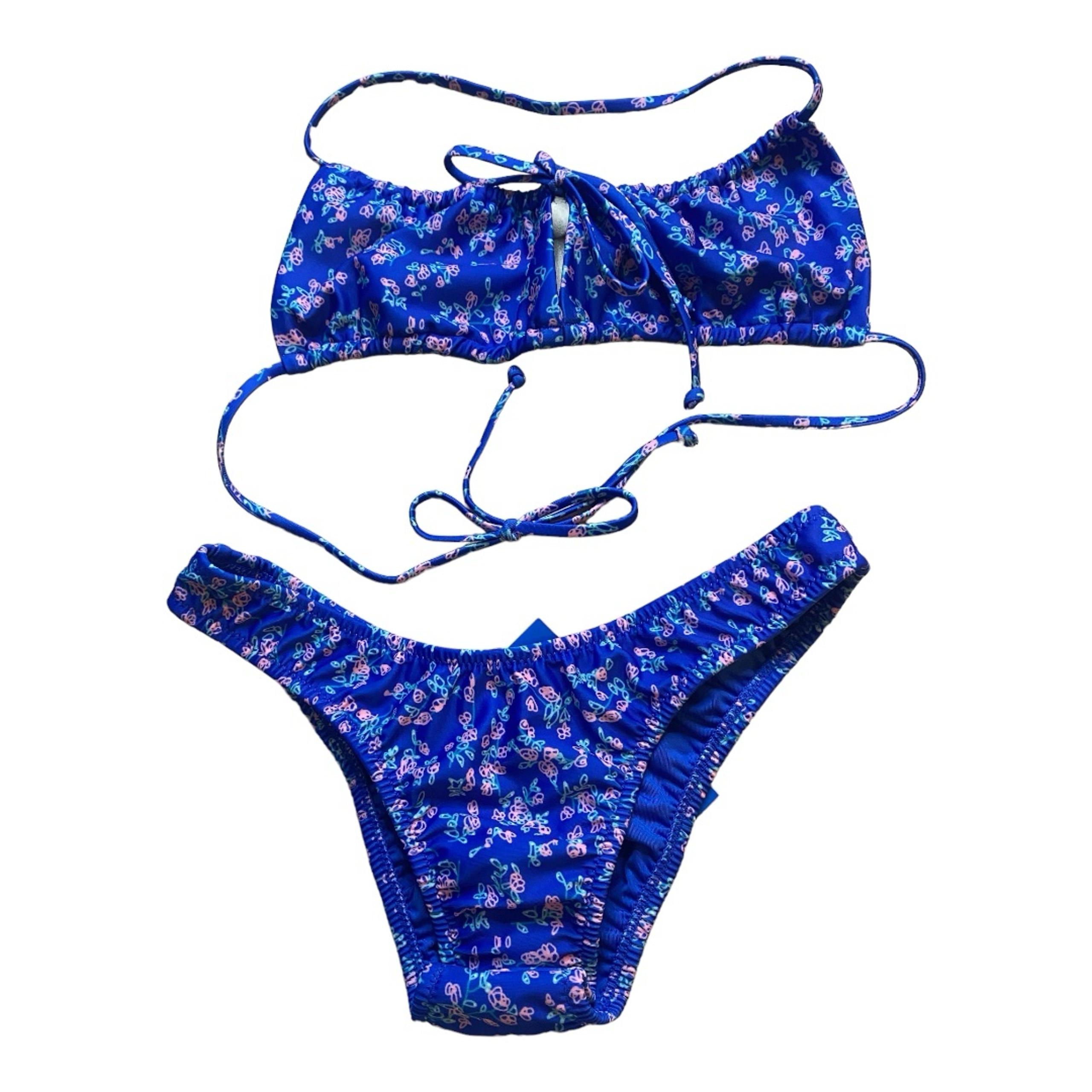 NWT- Women Adidas X KseniaSchnaider Bikini Set- Size 4 (Includes Top and Bottom)