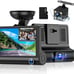 3 Channel Dash Cam Front and Rear Inside