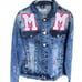 Blind Trust Denim Jacket Distressed Medium Nwt