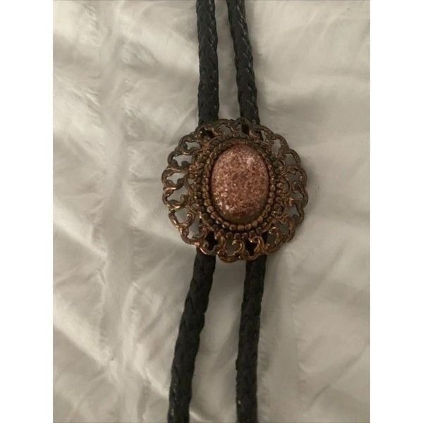 Copper Round Vintage 1960’s Southwestern Bolo Tie