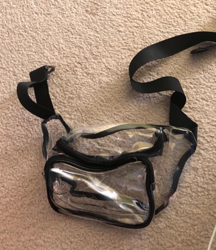 Clear Fanny Pack Stadium Approved - Packs for Women Men Water-resistant