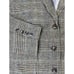 Vintage L.L. Bean Womens Large Petite Wool Herringbone Equestrian Blazer Jacket