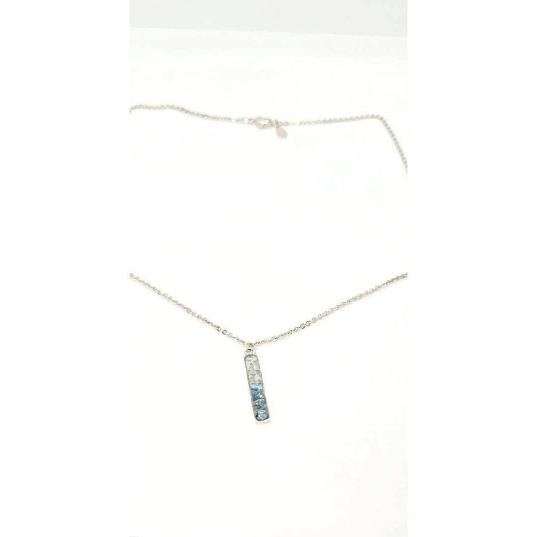 Dune Jewelry Sterling Silver Luxe Petite Bar Necklace