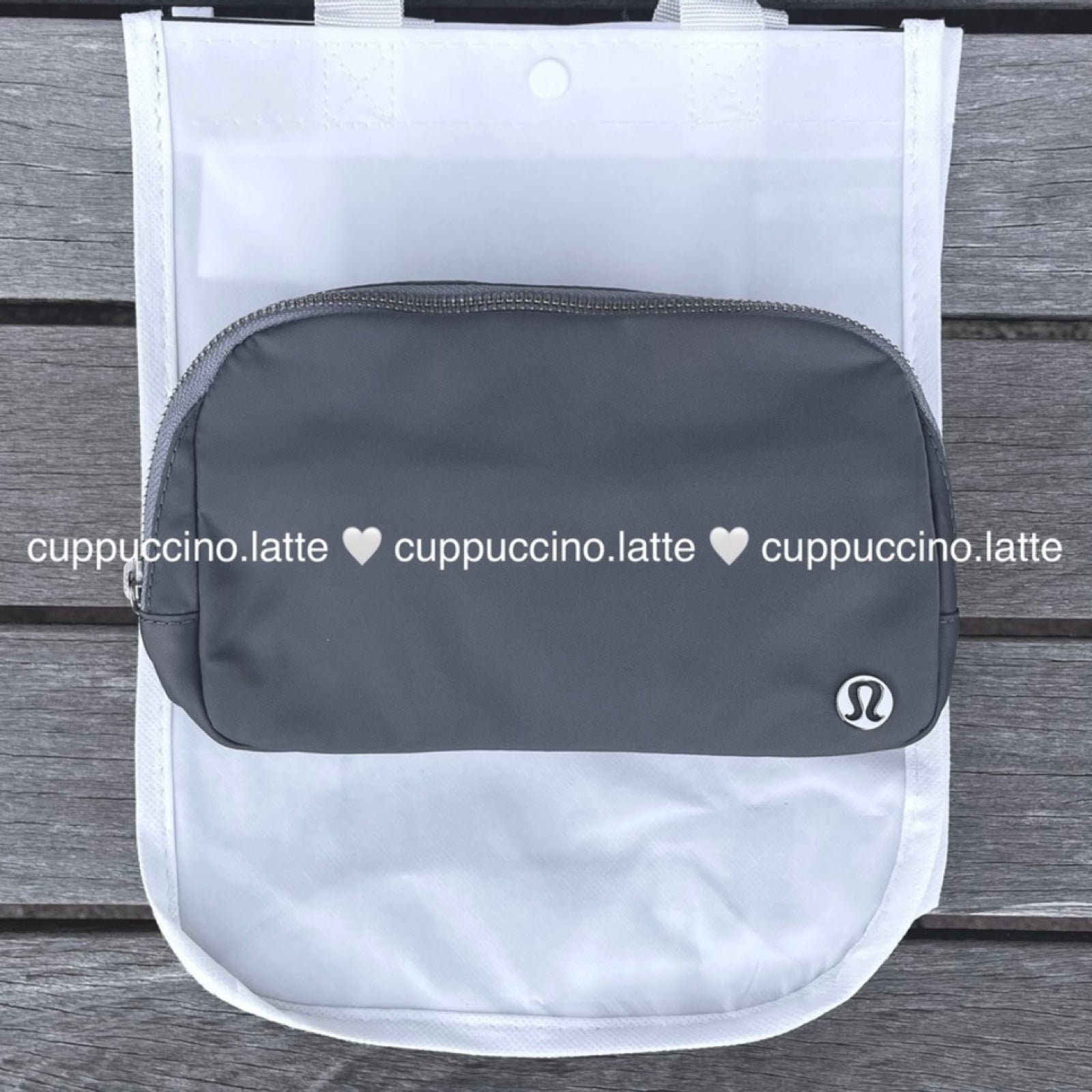 LAST NWT Lululemon Athletica Everywhere Belt Bag in Asphalt Grey