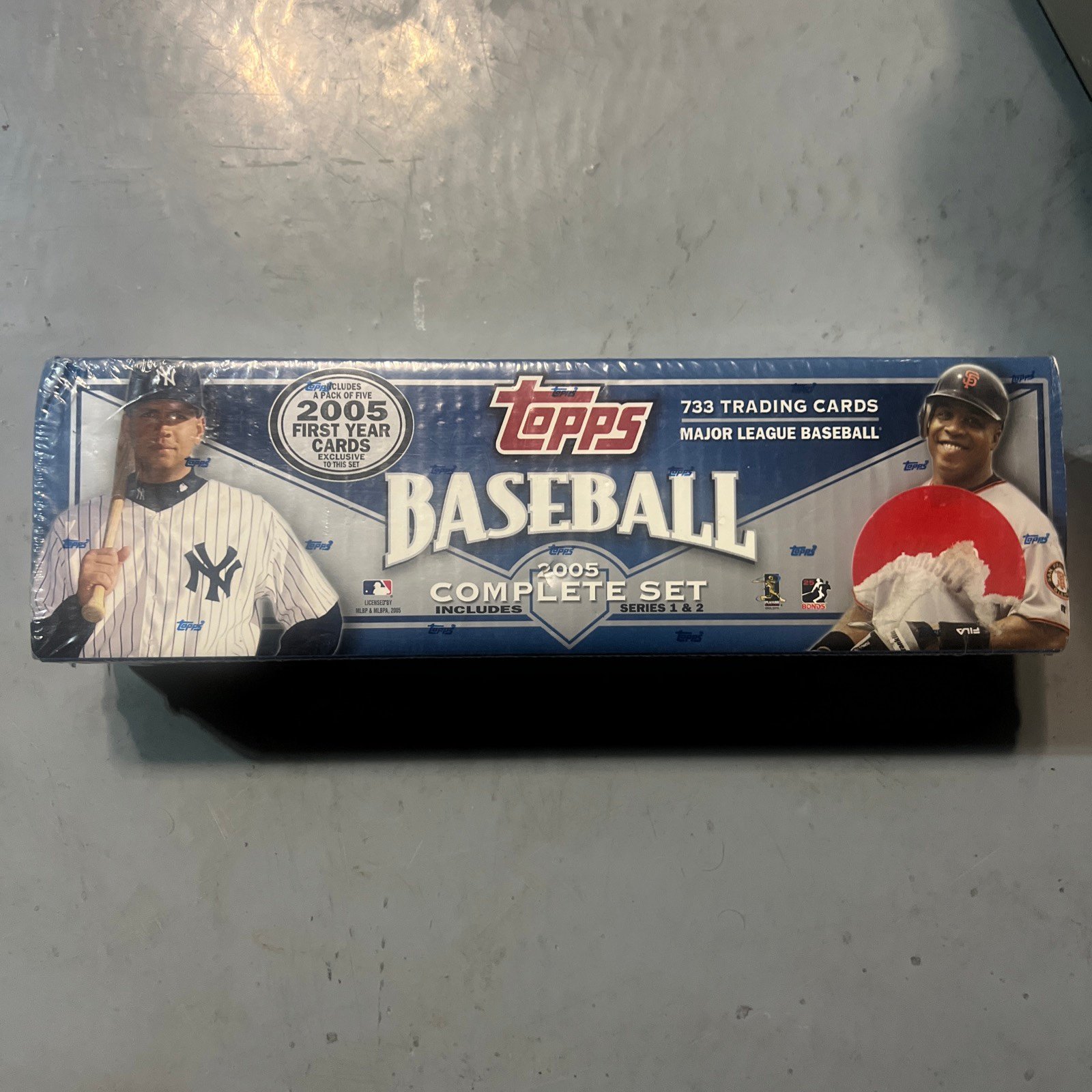 2005 TOPPS BASEBALL COMPLETE FACTORY SEALED BLUE TARGET SET 1-733