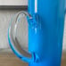 Cased Glass Drink Pitcher and Martini Glass