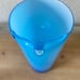 Cased Glass Drink Pitcher and Martini Glass