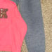 VS PINK vintage tiger neon half zip pullover jogger pants outfit set