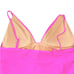 J.Crew Deep V-neck French One-Piece Swimsuit Pink 24 NEW