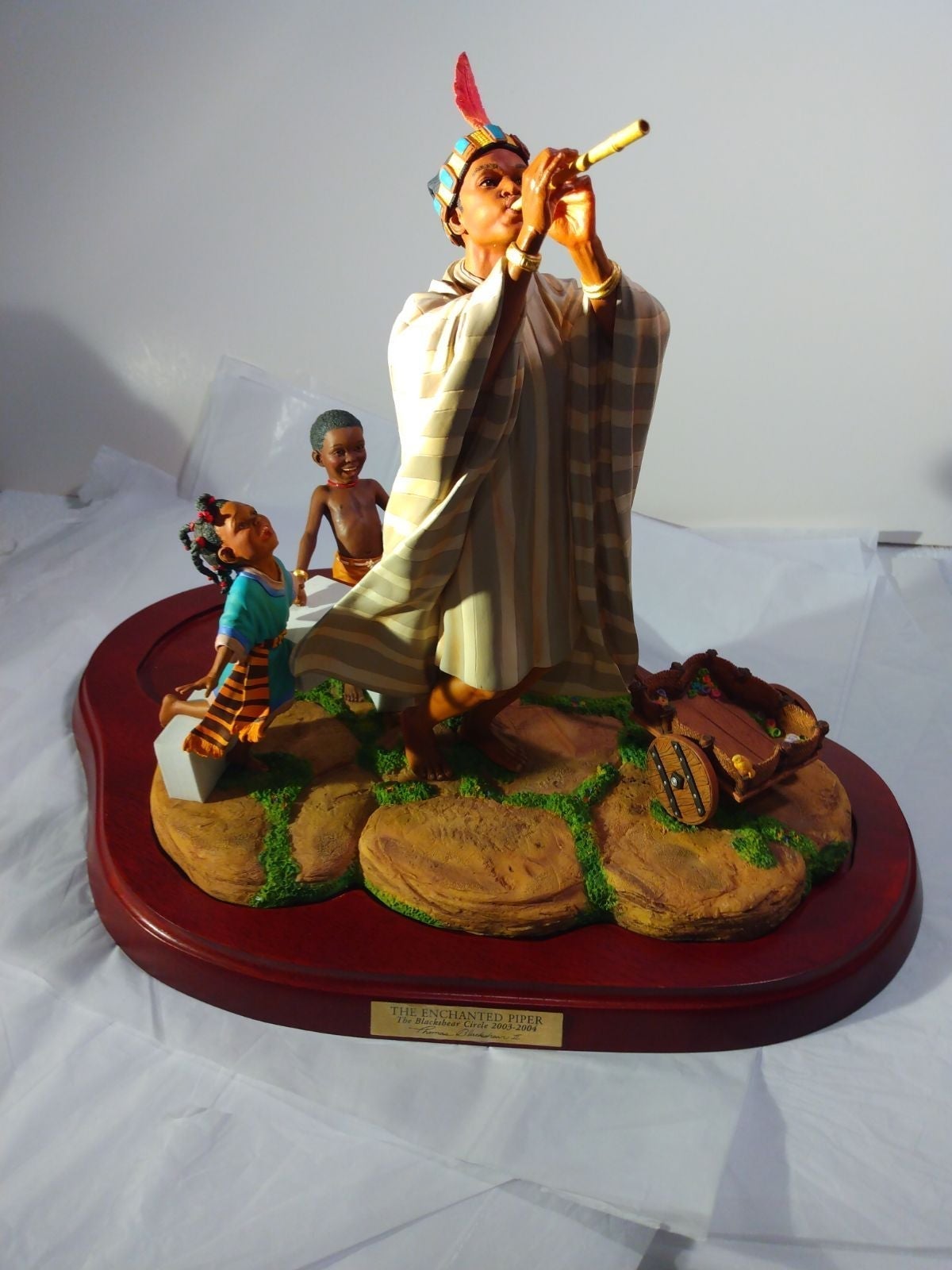 Thomas Blackshear/2002 The Enchanted Piper w/base