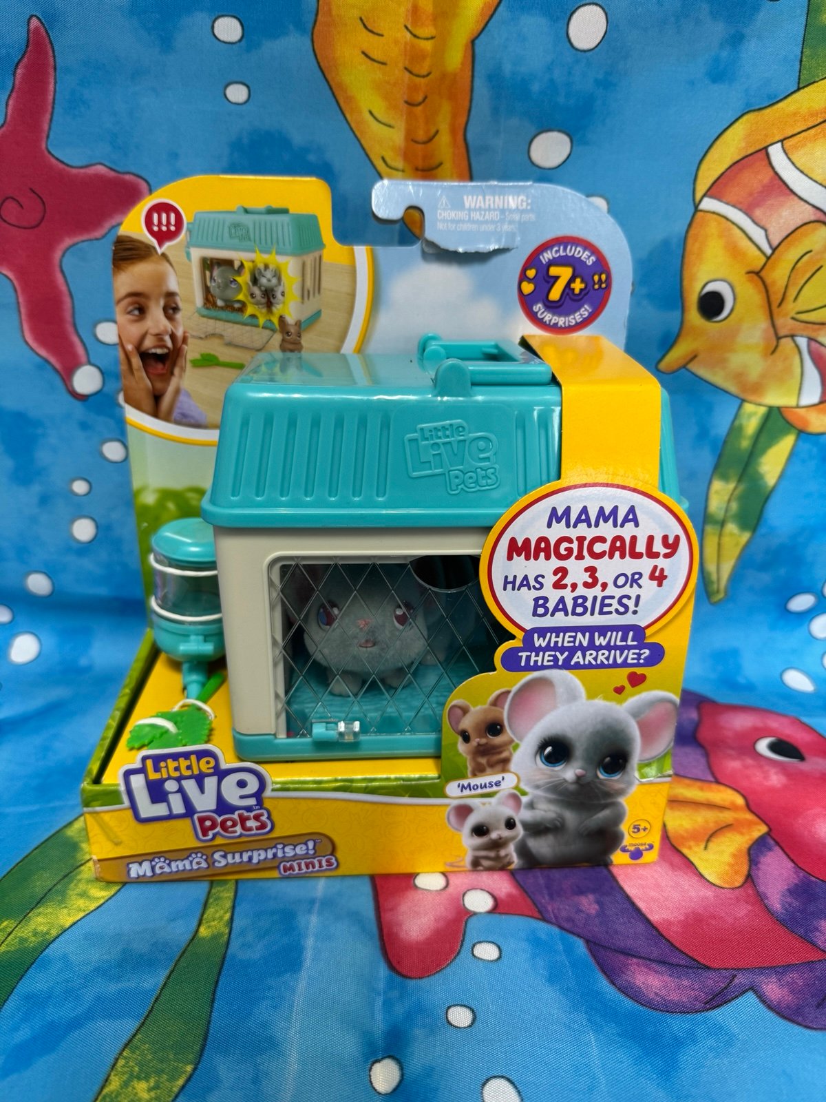 Little Live Pets Mama Surprise Minis LIL' MOUSE 7+ Surprises