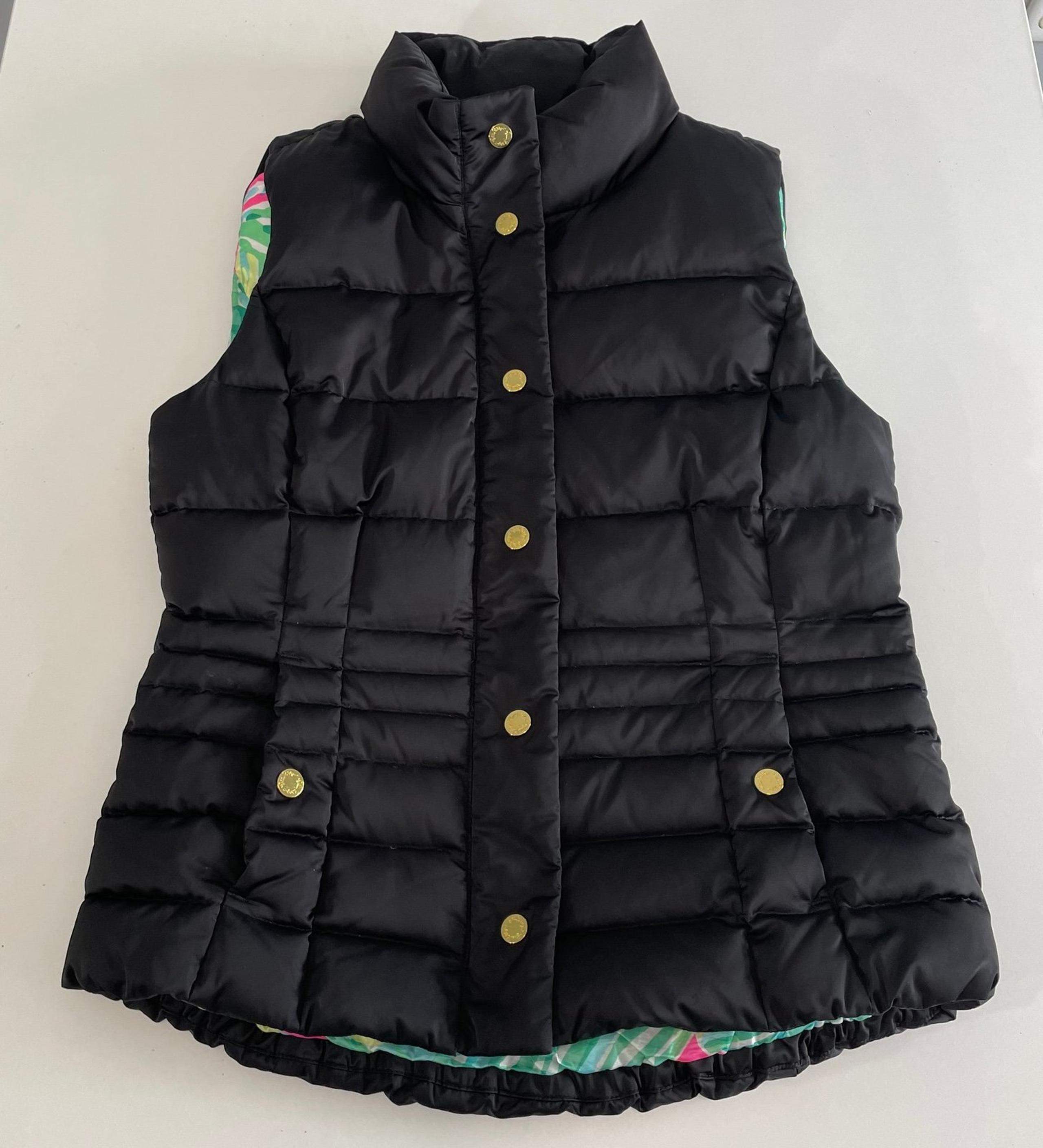 Lilly Pulitzer Down Vest Women’s Size Medium