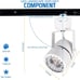 10W H Track Light Heads,Dimmable LED Track Light Fixtures for Accent Retail