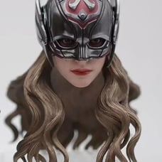 Hot Toys MMS663 THOR Love and Thunder JANE Foster Helmeted Head