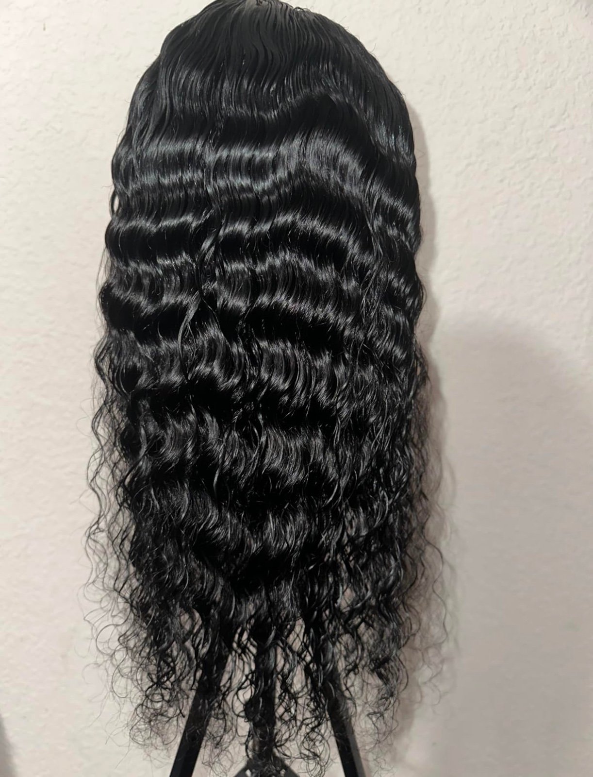 Glueless 5x5 Human Hair Closure Wig 18 Inch