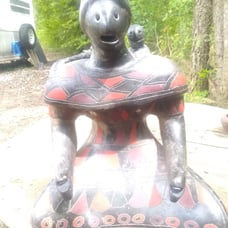 Antique goddess statue