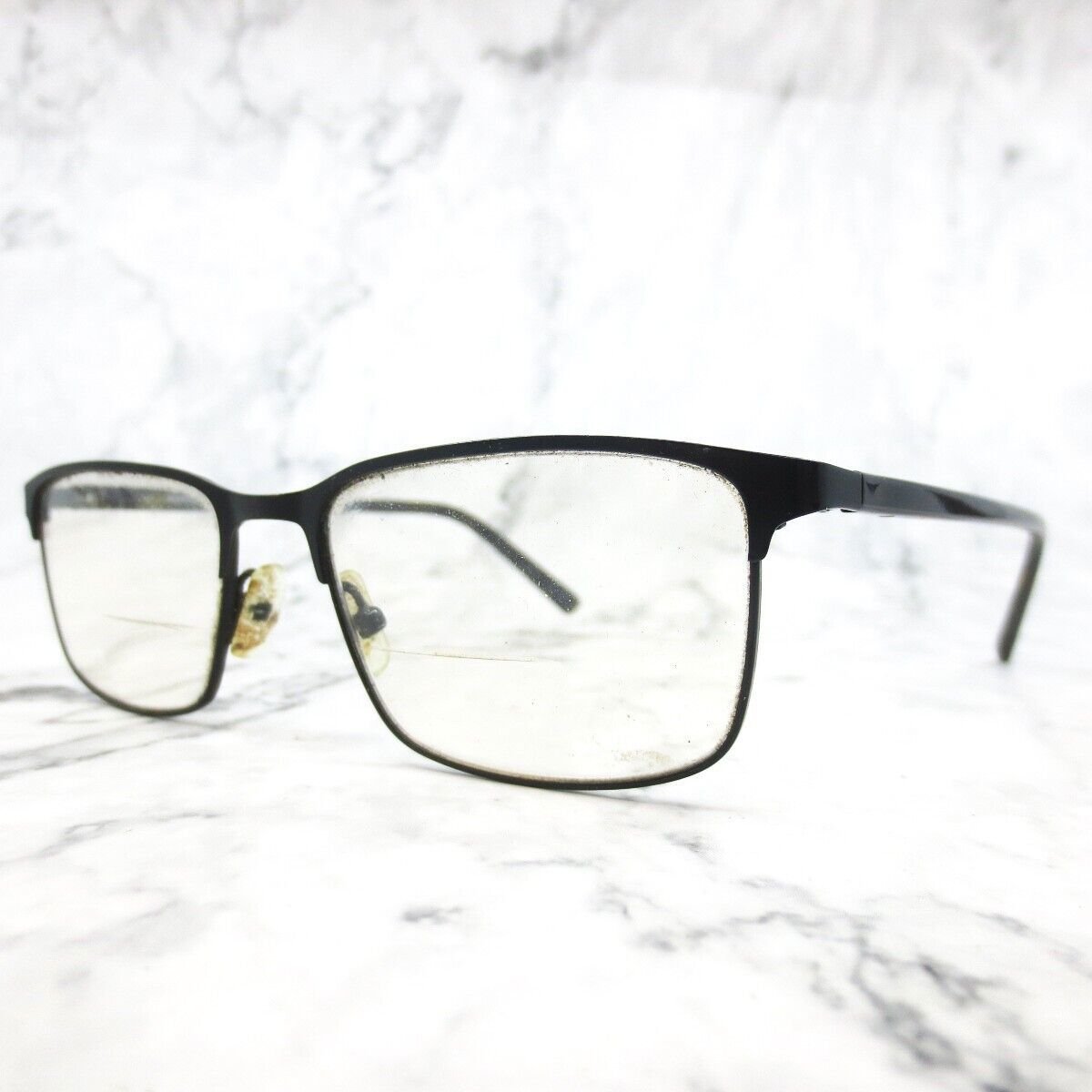 Marchon M-2019 002 Eyeglasses black tortoise Rectangular Frame 53-17-140