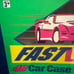 Vintage Blue Fast Lane Toy Car Case Toy r Us Holds 48 Hot Wheels Matchbox