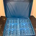 Vintage Blue Fast Lane Toy Car Case Toy r Us Holds 48 Hot Wheels Matchbox